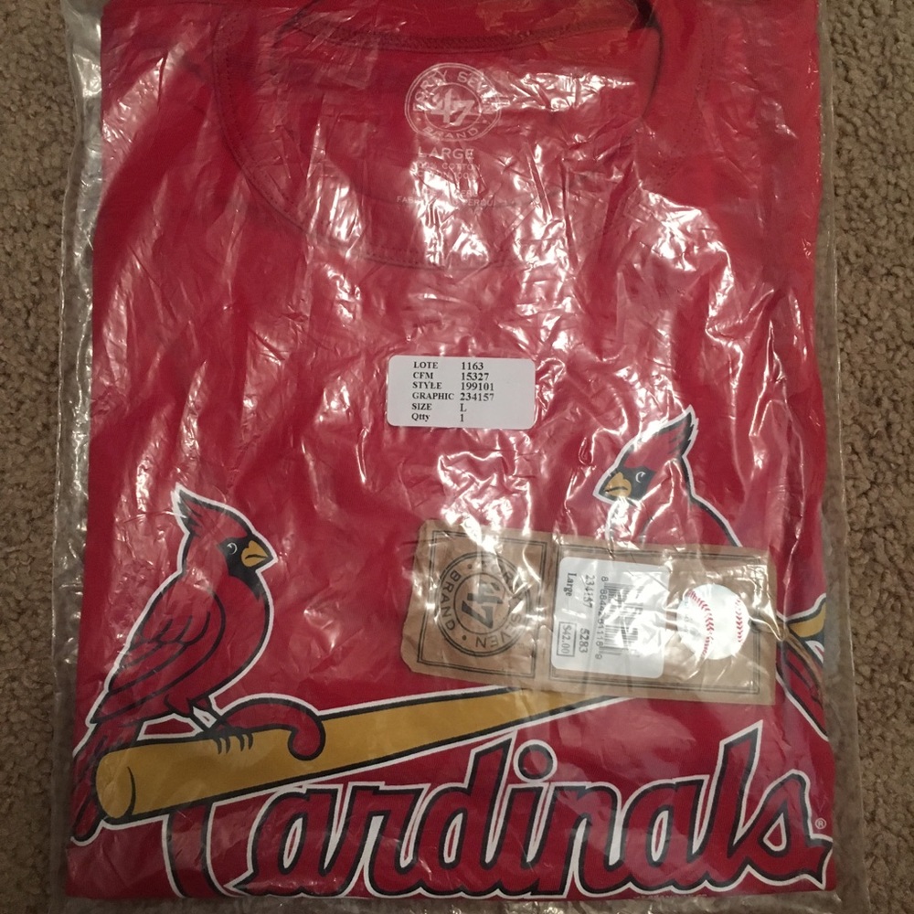 47 Brand Red St. Louis Cardinals T-shirt
